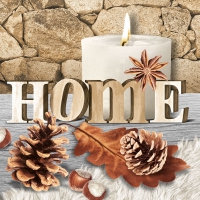 Servietten 33x33 cm - Coming Home 