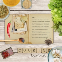 Servietten 33x33 cm - Cooking Time