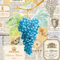 Servietten 33x33 cm - Vigne 