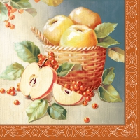 Servietten 33x33 cm - Apple Picking