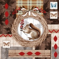 Servietten 33x33 cm - In the woods