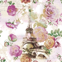 Servietten 33x33 cm - Tour Eiffel