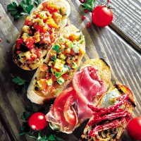 Servietten 33x33 cm - Bruschetta