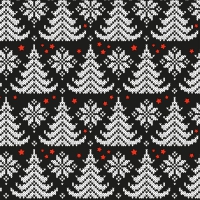 Servietten 33x33 cm - Winter Tree