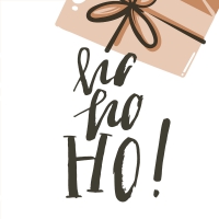 Servietten 33x33 cm - Christmas Cartoon