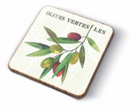 Kork Untersetzer - Tapenade
