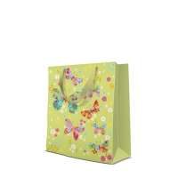 10 Geschenktaschen - Butterflies Around  medium