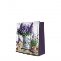 10 Geschenktaschen - Lavender in Bucket medium
