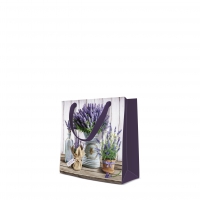10 Geschenktaschen - Lavender in Bucket square