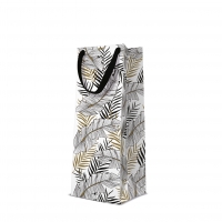 10 Geschenktaschen - Exotic Leaves bottle
