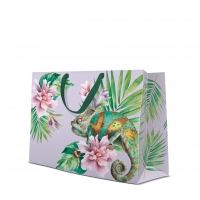 10 Geschenktaschen - Exotic Chameleon horizontal