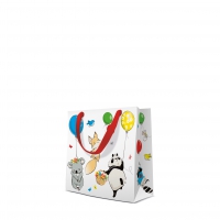 10 Geschenktaschen - Animals Party square