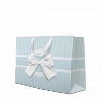 10 Geschenktaschen - Occasional Gift blue   horizontal
