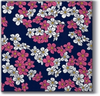 Servietten 25x25 cm - Floral Carpet (violet)