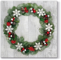 Servietten 33x33 cm - Welcome Christmas