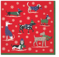 Servietten 33x33 cm - Winter Pack