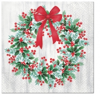 Servietten 33x33 cm - Wreath with Rowan
