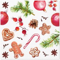 Servietten 33x33 cm - Homemade Sweets