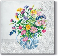 Servietten 33x33 cm - Vase with Flowers