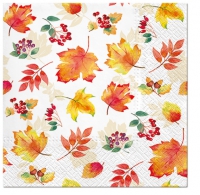 Servietten 33x33 cm - Falling Leaves