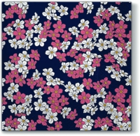 Servietten 33x33 cm - Floral Carpet violet 