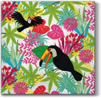 Servietten 33x33 cm - Toucan
