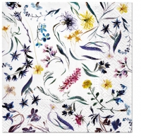 Servietten 33x33 cm - Flowers Memory