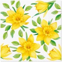 Servietten 33x33 cm - Daffodils in Bloom