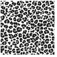 Servietten 33x33 cm - Panther Print