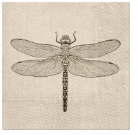 Servietten 33x33 cm - We Care Dragonfly