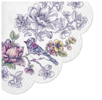 Servietten - Rund - Dream Garden