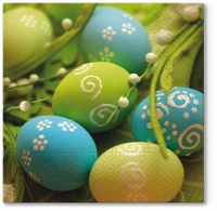 Servietten 33x33 cm - Spring Eggs Servietten 33x33 cm - Spring Eggs