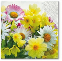 Servietten 33x33 cm - Yellow Bouquet Servietten 33x33 cm - Yellow Bouquet