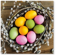 Servietten 33x33 cm - Ring of Catkins