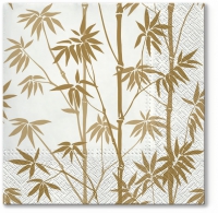Servietten 33x33 cm - Bamboo Forest gold Servietten 33x33 cm - Bamboo Forest gold