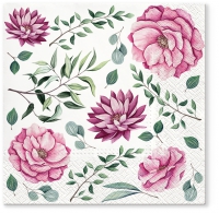 Servietten 33x33 cm - Blooming Dahlia