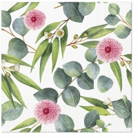 Servietten 33x33 cm - Leaves of Eucalyptus