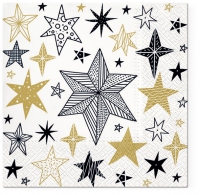 Servietten 33x33 cm - Geometric Stars Servietten 33x33 cm - Geometric Stars