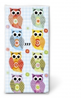 Taschentücher - Funny owls