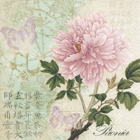 Servietten 25x25 cm - Päonia