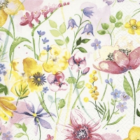 Servietten 25x25 cm - Flower meadow