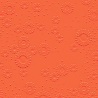 Servietten 25x25 cm - Moments uni orange