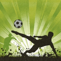 Servietten 33x33 cm - Soccer mania