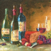 Servietten 33x33 cm - Wine store