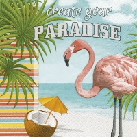 Servietten 33x33 cm - Create your paradise