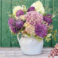 Servietten 33x33 cm - Autumn bouquet