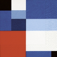 Servietten 33x33 cm - Atlantic squares