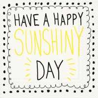 Servietten 33x33 cm - Sunshiny day