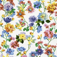 Servietten 33x33 cm - Bed of flowers