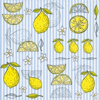 Servietten 33x33 cm - Vitamin C